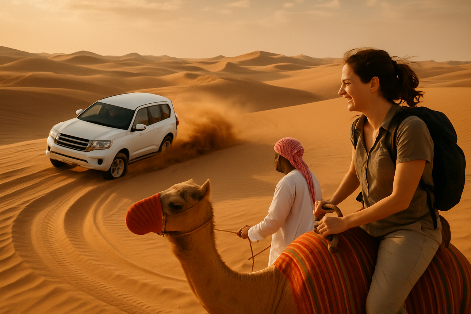 Adventurous desert safari in Dubai